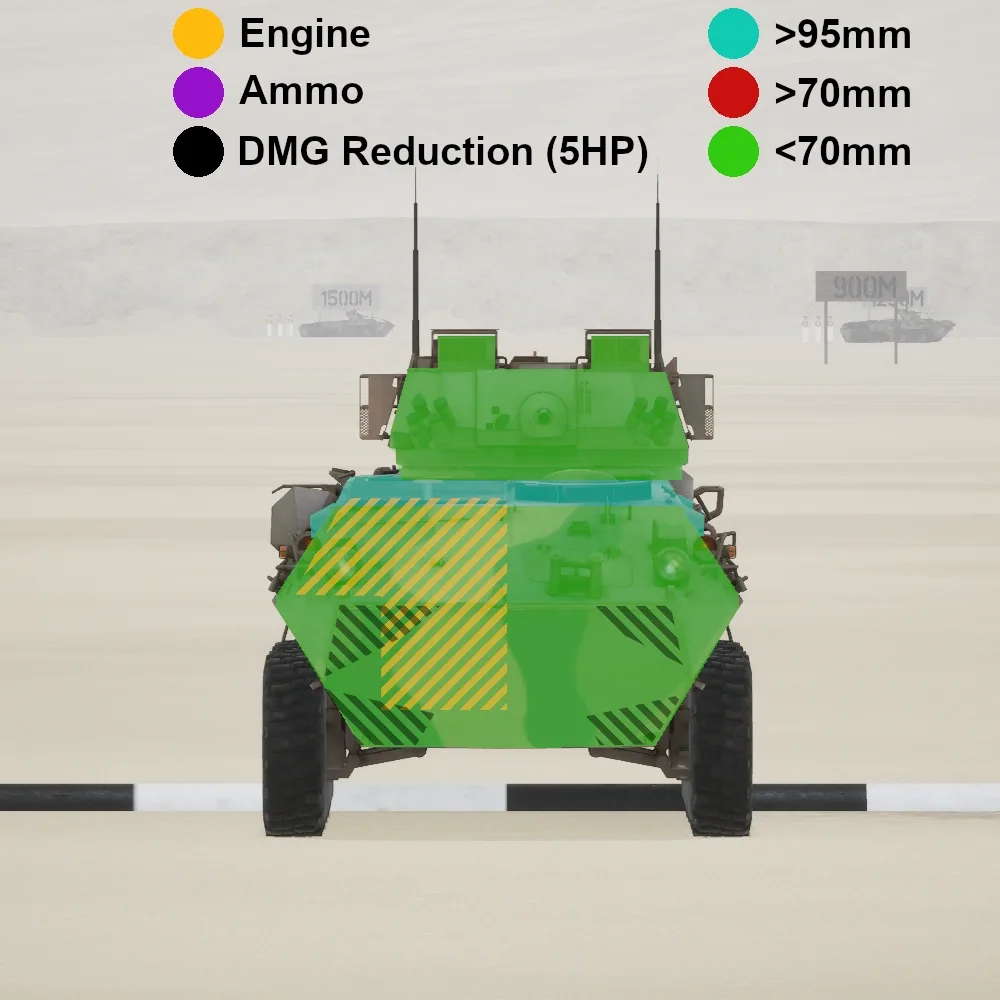 ASLAV protection map: ASLAV-25
