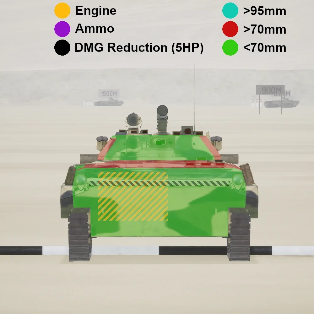 BMP-2 protection map: BMP-2